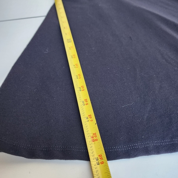 NWT Forever 21 Stretch Knee Length Sleeveless Jersey Knit Black Dress S - Picture 10 of 13